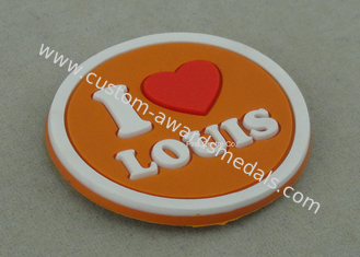 Bolacha plástica personalizada multi cor, etiqueta relativa à promoção macia da bagagem do PVC