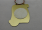 Bronze/cobre/medalha de aço inoxidável/de alumínio do carnaval de Narrenzunft Murg com cabo de duas cores