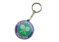 PVC Keychain do campeonato de Wimbledon do presente da lembrança, portas-chaves relativas à promoção do logotipo