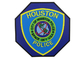 Bolacha do PVC da polícia especial de Houston da forma 2D, bolachas feitas sob encomenda da bebida