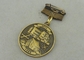 As medalhas feitas sob encomenda ligas de zinco das concessões morrem custar forças armadas antigas do lado 3D do dobro do ouro