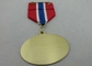 Ferro/bronze/cobre/medalha 2D liga de zinco ou da impressão 3D deslocada para o presente da lembrança