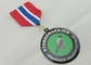 Concessões feitas sob encomenda com fita, impressão deslocada de bronze da medalha da recompensa redonda