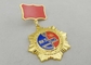 o costume de Ural Meh Zavo do ouro 3D concede medalhas, esmalte duro de imitação de 40mm