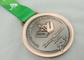 As medalhas 3d da fita de Khanty Mansiysk revestem chapeado, fita da cópia da transferência térmica