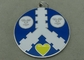 medalhas derretidas multi parte personalizadas de Alemanha do esmalte do carnaval 3D medalha dura