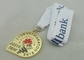 Fitas ligas de zinco da medalha do esmalte do esporte de Maraton, personalizadas