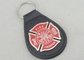 Porta-chaves de couro de couro personalizada liga de zinco de Keychains/bombeiro