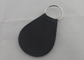 Porta-chaves de couro personalizada ferro do couro de Keychains e de Alemanha Polizei