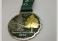 as medalhas da raça do chapeamento do dobro 3D, morrem medalhas carimbadas das concessões dos Triathlons