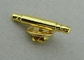 Pin macio do esmalte do chapeamento de ouro 3D 1 polegada, pinos decorativos 2,0 milímetros de espessura