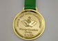 Medalhas redondas da raça 5k, medalhas ligas de zinco da luta romana do voleibol 3D do ferro