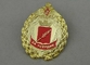 A lembrança do parafuso de Rússia Badges pela carcaça liga de zinco de Eie, 3D com chapeamento de ouro