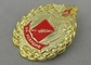 A lembrança do parafuso de Rússia Badges pela carcaça liga de zinco de Eie, 3D com chapeamento de ouro