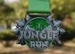 Medalhas de bronze das concessões da corrida da selva da estampagem do festival