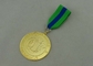 As medalhas das concessões do costume de Talentspejdernes por liga de zinco morrem carcaça, embalagem da caixa e chapeamento de ouro