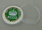 As moedas militares feitas sob encomenda de 2,0 polegadas KCCO por de bronze morrem chapeamento golpeado e de ouro