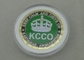 As moedas militares feitas sob encomenda de 2,0 polegadas KCCO por de bronze morrem chapeamento golpeado e de ouro