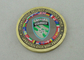 As moedas personalizadas OTAN de uma OTAN de 2,0 polegadas ISAF morrem perto carcaça e chapeamento de ouro