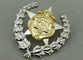 A medalha feita sob encomenda liga de zinco do exército concede 2 PCes combinados com o chapeamento dobro dos tons