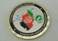 O aeródromo Afeganistão de Kandahar personalizou moedas, moeda macia dobro do esmalte do cobre de chapeamento dos tons