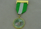 A medalha feita sob encomenda dos topógrafos nigerianos da instituição concede a parte impressão liga de zinco/deslocada