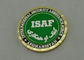 O bronze ISFA personalizou o exército que a moeda morre borda golpeada, transparente do diamante da caixa