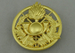 2,5 avançam emblemas completos da concessão 3D, morrem emblemas enevoados das forças armadas do ouro da carcaça