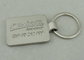 2.5mm auto Keychain relativo à promoção liga de zinco morrem carcaça com chapeamento de prata enevoado