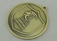 a medalha do campeão do ouro da antiguidade 3D morre carcaça para esportes de tiro