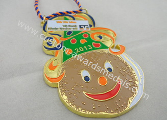 Medalha de alta qualidade de Karneval do esmalte de Rhein Neckar POR EXEMPLO brandamente pelo anti cobre, ouro da formiga, ouro de esteira, níquel da esteira