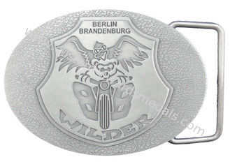 Peltre personalizado/fivela de cinto liga de zinco de Berlim Brandemburgo do metal sem esmalte (OEM &amp; ODM)