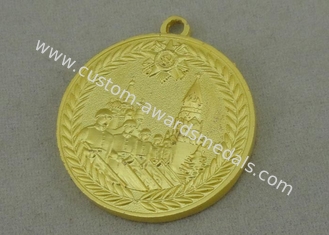Liga de zinco morrem as medalhas de ouro da carcaça 3D e as concessões esmaltam medalhas do exército