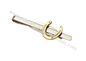Cobre ou colocação liga de zinco ou peltre personalizada da barra de laço da barra de laço com chapeamento de ouro