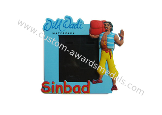 quadro macio da foto do PVC de 3D Sinbad, moldura para retrato para o presente da promoção