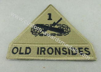 O bordado feito sob encomenda do Ironsides idoso remenda polícia americana remendos tecidos
