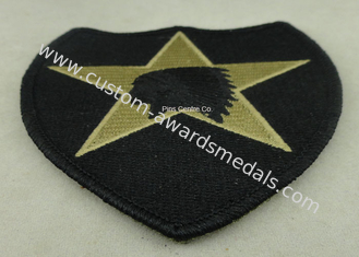 As forças armadas dos EUA personalizaram crachás bordados, remendos feitos sob encomenda de pano do bordado