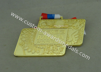 3D morrem medalhas do molde por liga de zinco para o carnaval CFK, com chapeamento de bronze antigo