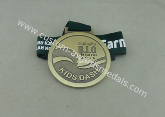 Medalhas ligas de zinco da concessão do corredor do esmalte para reunião da maratona do esporte running a meia
