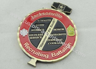 Jacksonville personalizou as moedas concedidas para a excelência, borda do corte do diamante