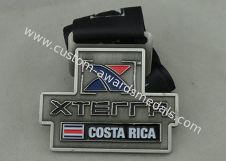 Personalizado morre a medalha de Costa Rica do diâmetro da carcaça 78mm