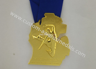 As fitas personalizadas da medalha do esmalte, medalhas do karaté das concessões morrem carcaça
