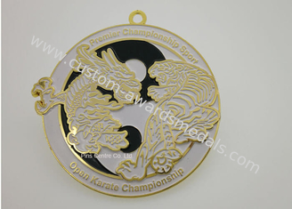a medalha macia do esmalte de 70*3mm/o costume concessões dos esportes fundiu medalhas