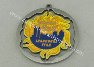 A medalha liga de zinco dos esportes de Hotlanta/parte de giro brilha medalha/medalha de Alemanha