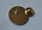 bronze 3D que carimba Pin da lapela do AF &amp; do AM, Pin macio do esmalte da borda da corda com chapeamento de ouro