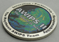 A moeda do OEM &amp; do ODM AWIPS/concessões ligas de zinco personalizou moedas com impressão deslocada, esmalte de imitação do Cloisonne