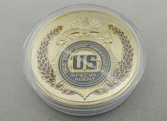 Metal a moeda de Air Force One/moedas personalizadas ligas de zinco do esmalte com chapeamento de prata antigo