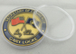 o 2D ou o chapeamento de ouro 3D antigo Gary Locke personalizaram moedas para concessões, lembrança, militar