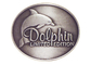 Chapeamento de prata antigo emblema curvado personalizado do golfinho, emblemas da lembrança do peltre para a caneca