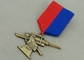 O ouro antigo concede as medalhas, ligas de zinco morre medalha militar das concessões 3D da carcaça